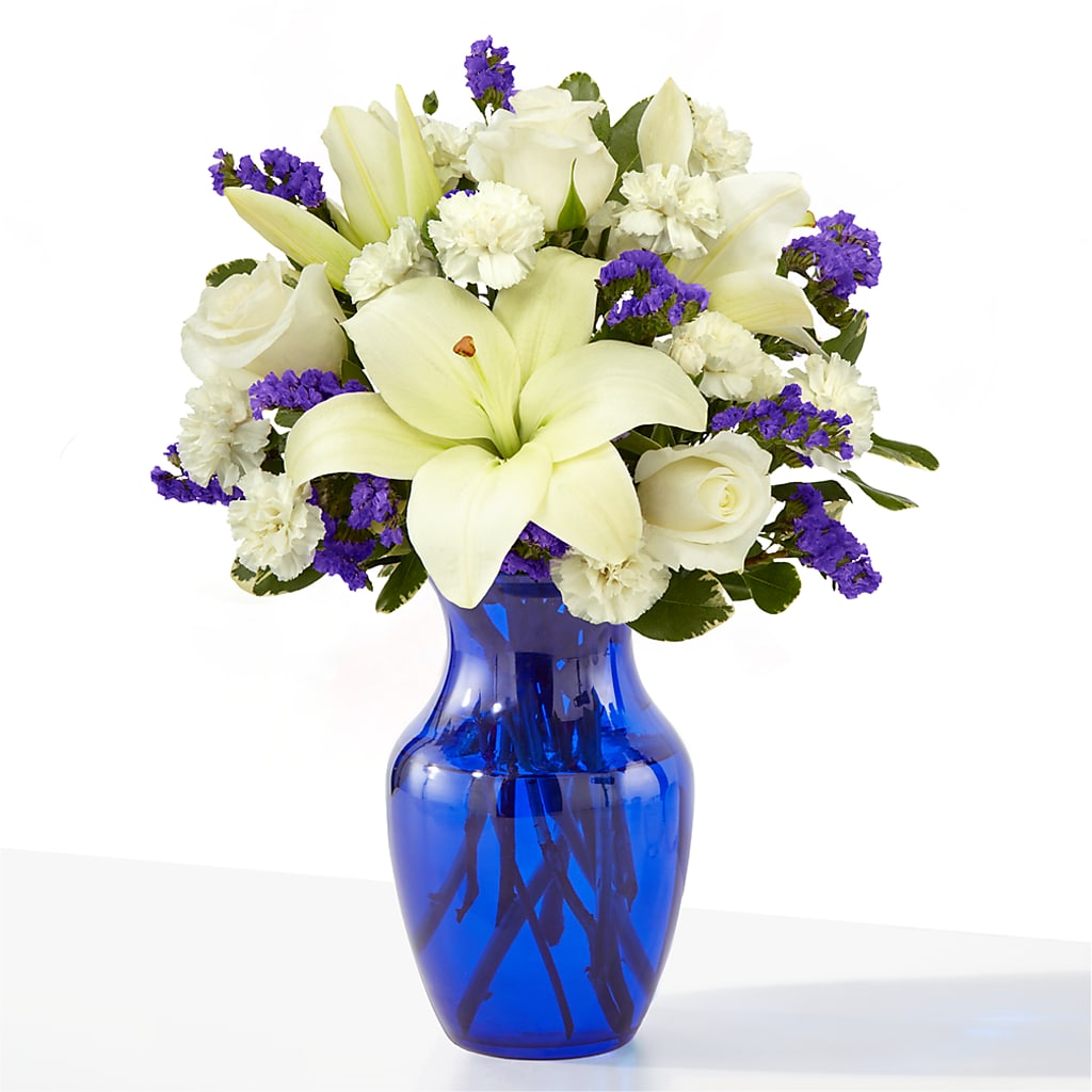 Sapphire Rush Bouquet –  Usa Flowershop Llc, Pompano Beach FL