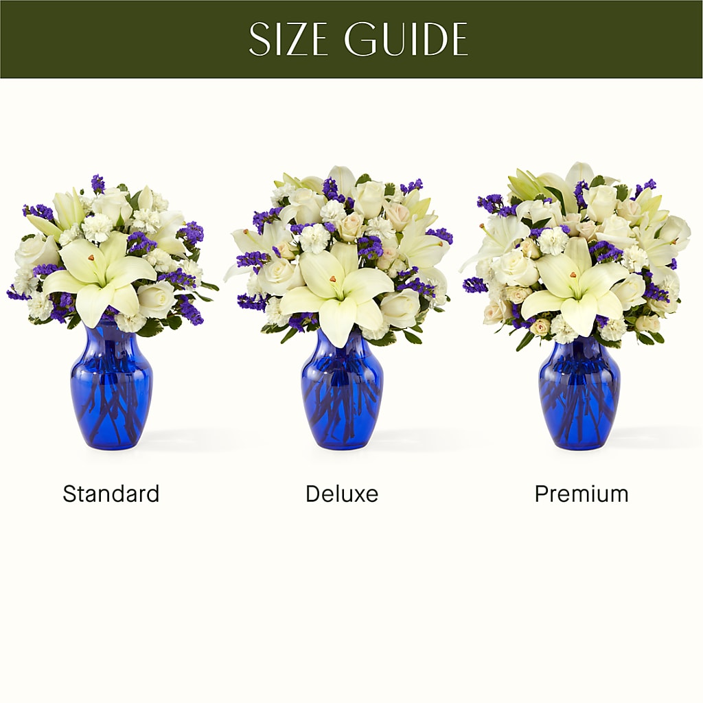 Sapphire Rush Bouquet –  Usa Flowershop Llc, Pompano Beach FL