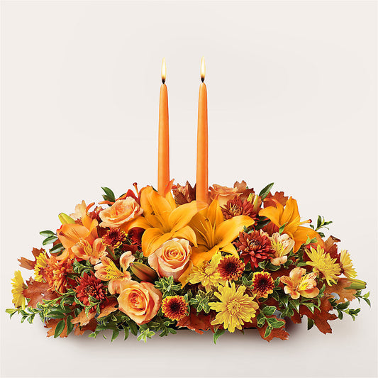Traditions Centerpiece –  Usa Flowershop Llc, Pompano Beach FL