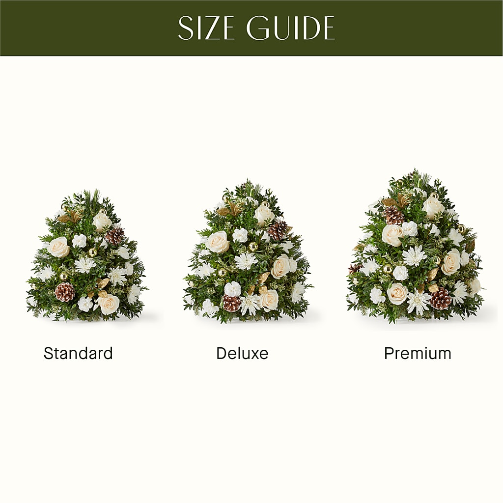 Snowed In Tree –  Usa Flowershop Llc, Pompano Beach FL