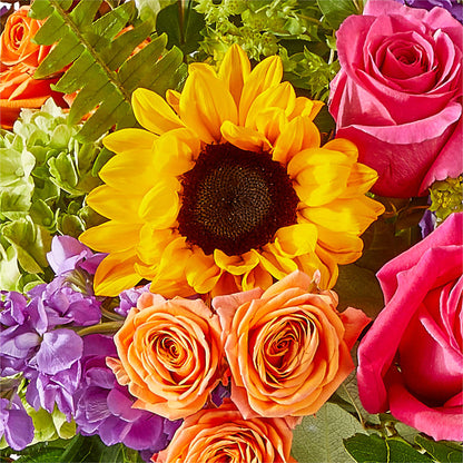 Vibrant Greetings Bouquet –  Usa Flowershop Llc, Pompano Beach FL