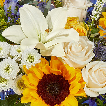 Wonderfully Sunny Bouquet –  Usa Flowershop Llc, Pompano Beach FL