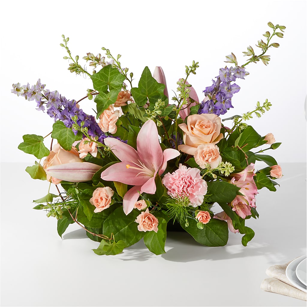 Blossom Time Centerpiece –  Usa Flowershop Llc, Pompano Beach FL