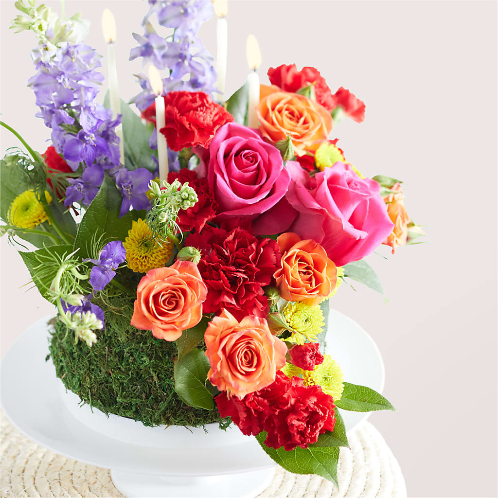 Best Year Yet Floral Cake –  Usa Flowershop Llc, Pompano Beach FL