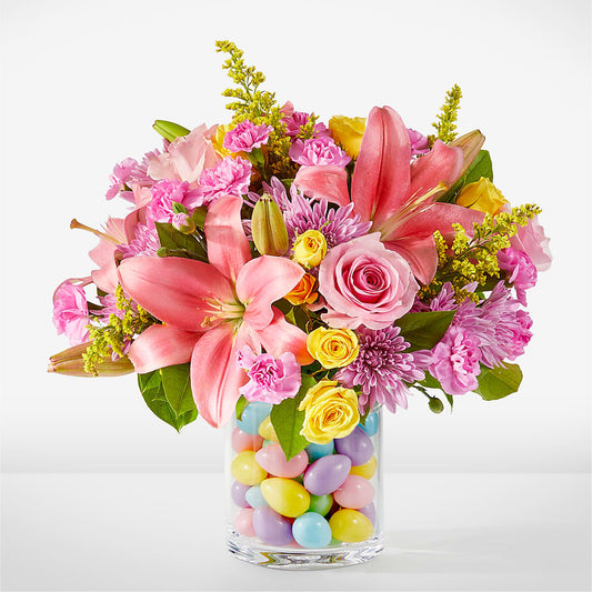 Easter Egg Hunt Bouquet –  Usa Flowershop Llc, Pompano Beach FL