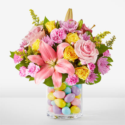 Easter Egg Hunt Bouquet –  Usa Flowershop Llc, Pompano Beach FL