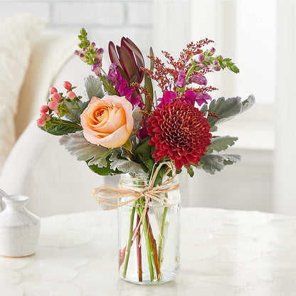 Moody Hues Bouquet –  Usa Flowershop Llc, Pompano Beach FL