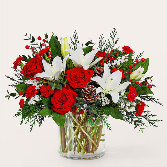 Best in Snow Bouquet –  Usa Flowershop Llc, Pompano Beach FL
