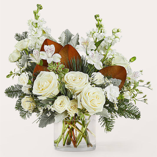 Fresh Snowfall Bouquet –  Usa Flowershop Llc, Pompano Beach FL