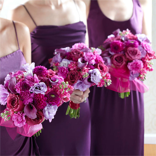 Bridesmaid's Garden Bouquet –  Usa Flowershop Llc, Pompano Beach FL