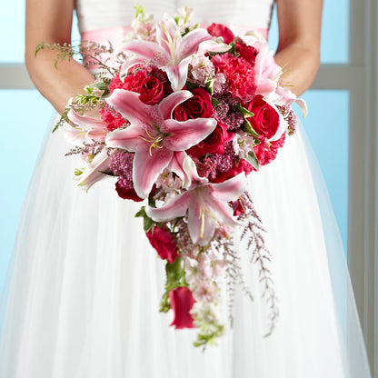 Lily & Rose Bouquet –  Usa Flowershop Llc, Pompano Beach FL