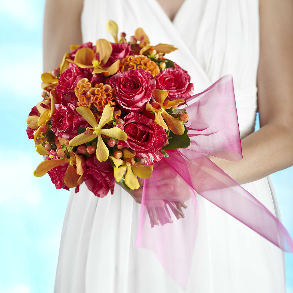 Brilliant Shades of Love Bouquet –  Usa Flowershop Llc, Pompano Beach FL