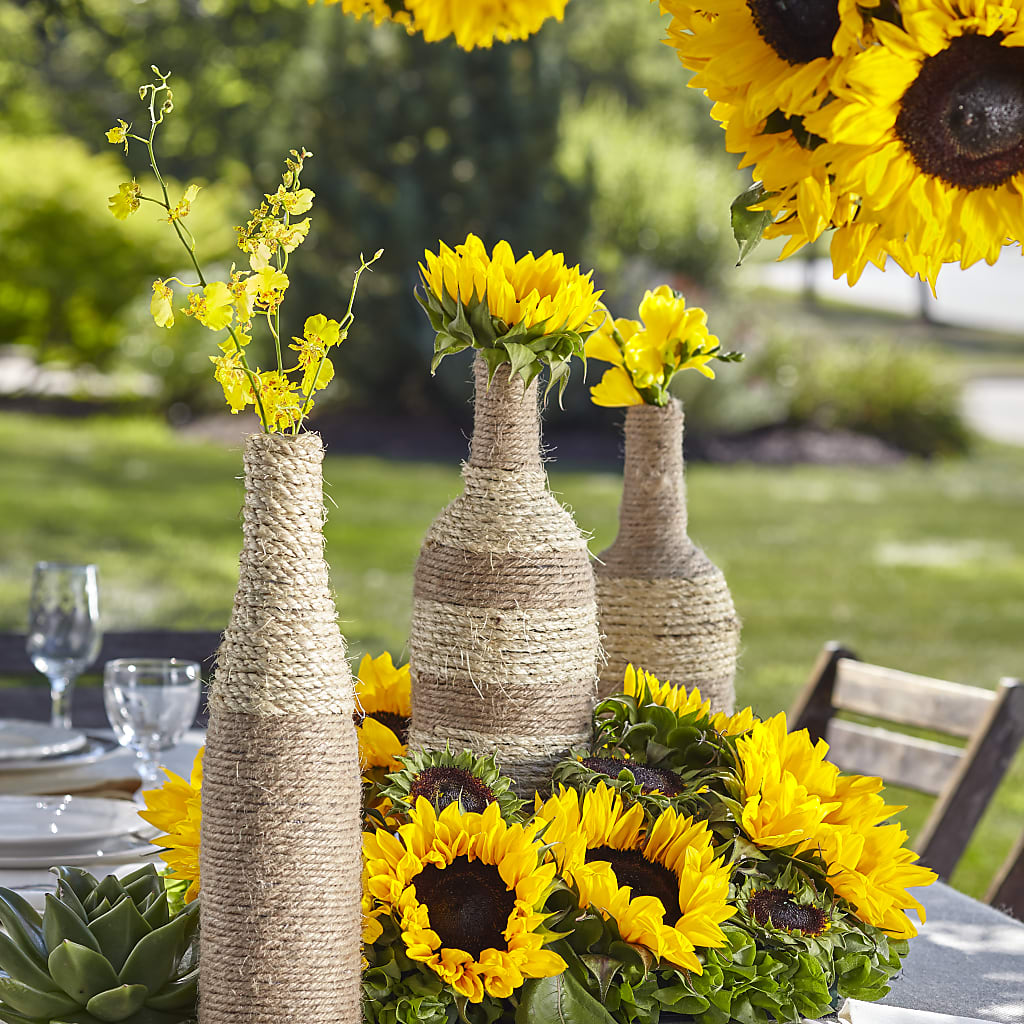 Sublime Garden Centerpiece –  Usa Flowershop Llc, Pompano Beach FL