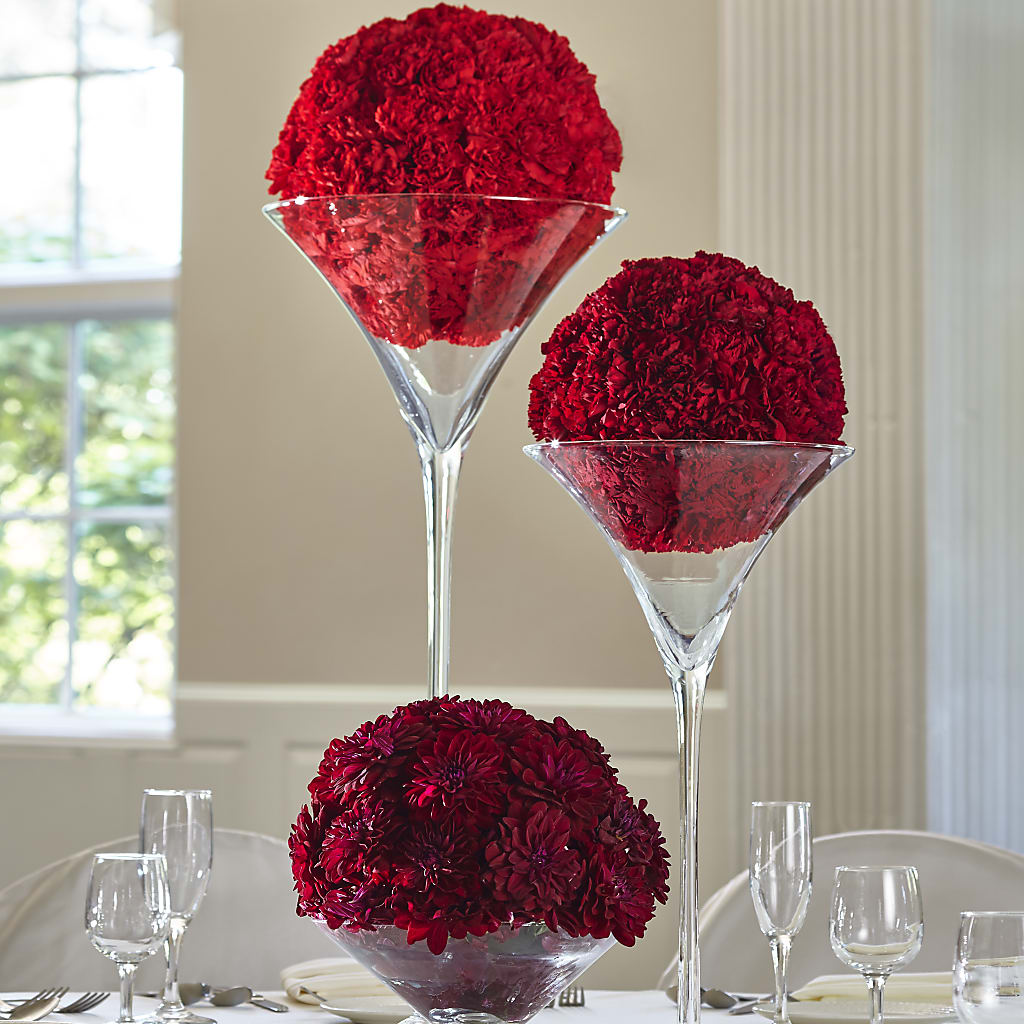 Our Special Vows Centerpiece –  Usa Flowershop Llc, Pompano Beach FL