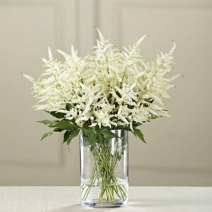White Astilbe Bouquet –  Usa Flowershop Llc, Pompano Beach FL